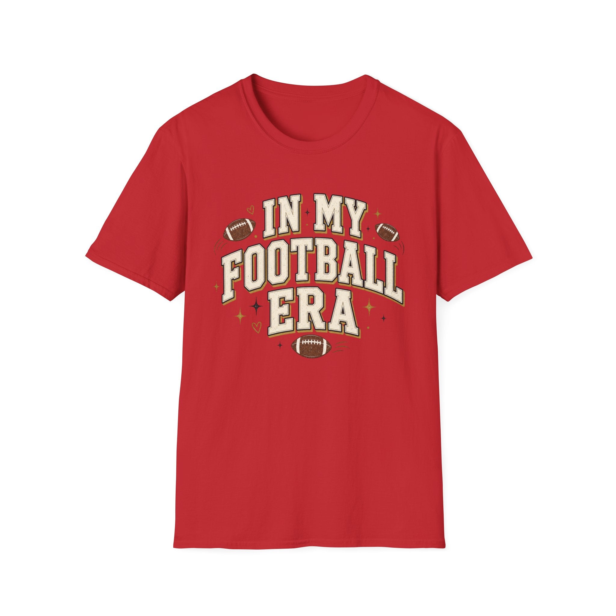 Football Era T Shirt In My Football Era Vintage Fan Tee