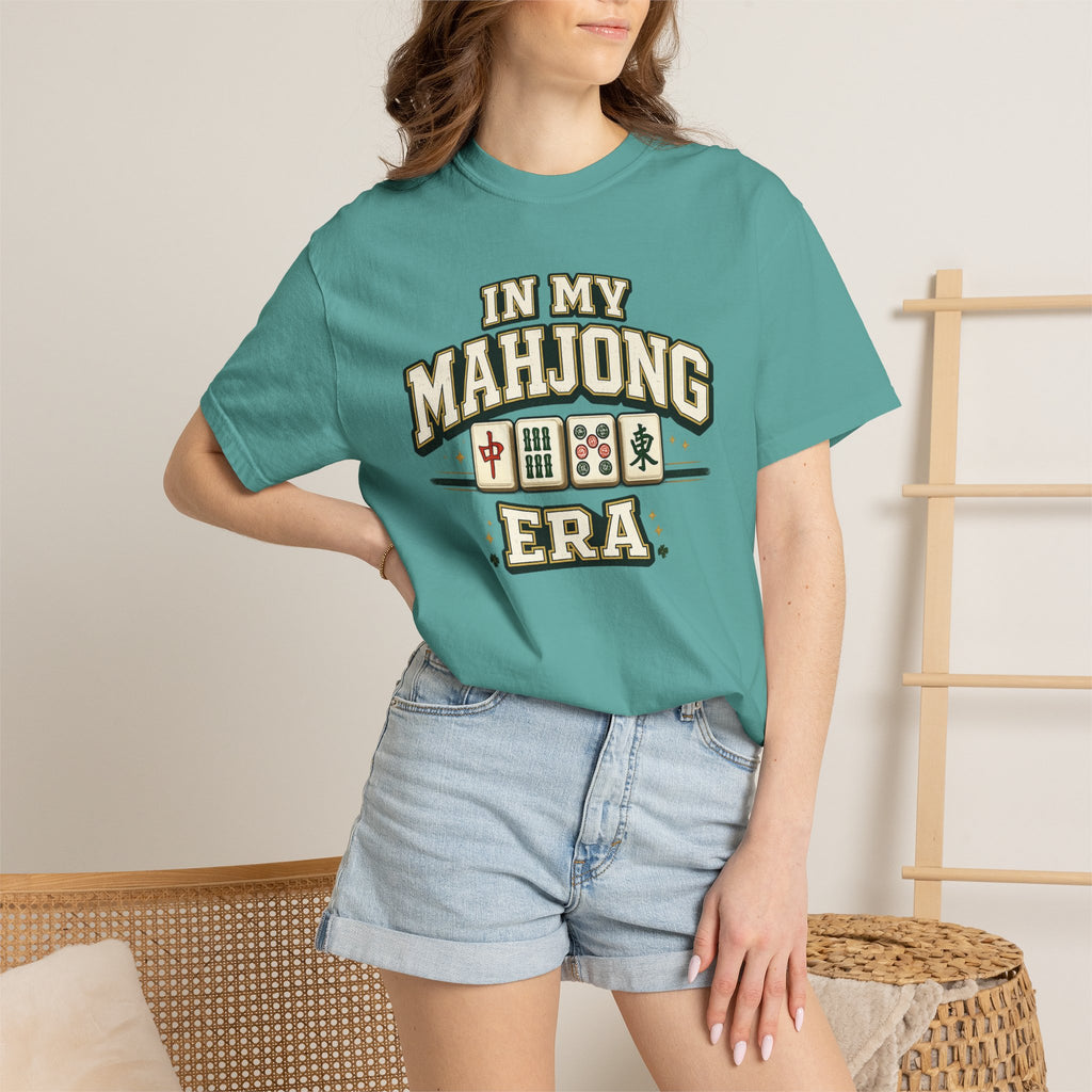 Mahjong T Shirt In My Mahjong Era Graphic Tee for Players and Fans
