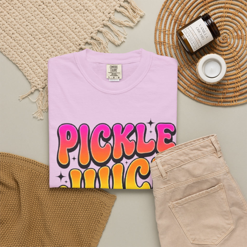 Pickle Juice Retro T-Shirt The 70s Polite Curse Vintage Graphic Tee