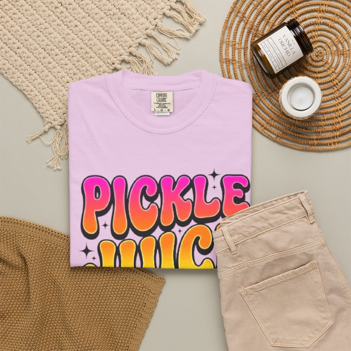 Pickle Juice Retro T-Shirt The 70s Polite Curse Vintage Graphic Tee