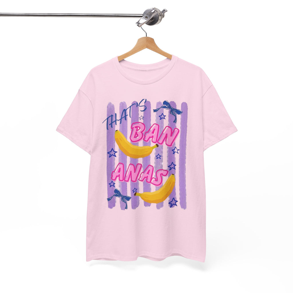 Bananas Graphic Tee — Playful Retro Banana Design with 'Ban Anas' Text