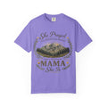 Mama She Prayed T Shirt Feminine Mountain Mom Graphic Tee Thats The Kind Of Mama She Is
