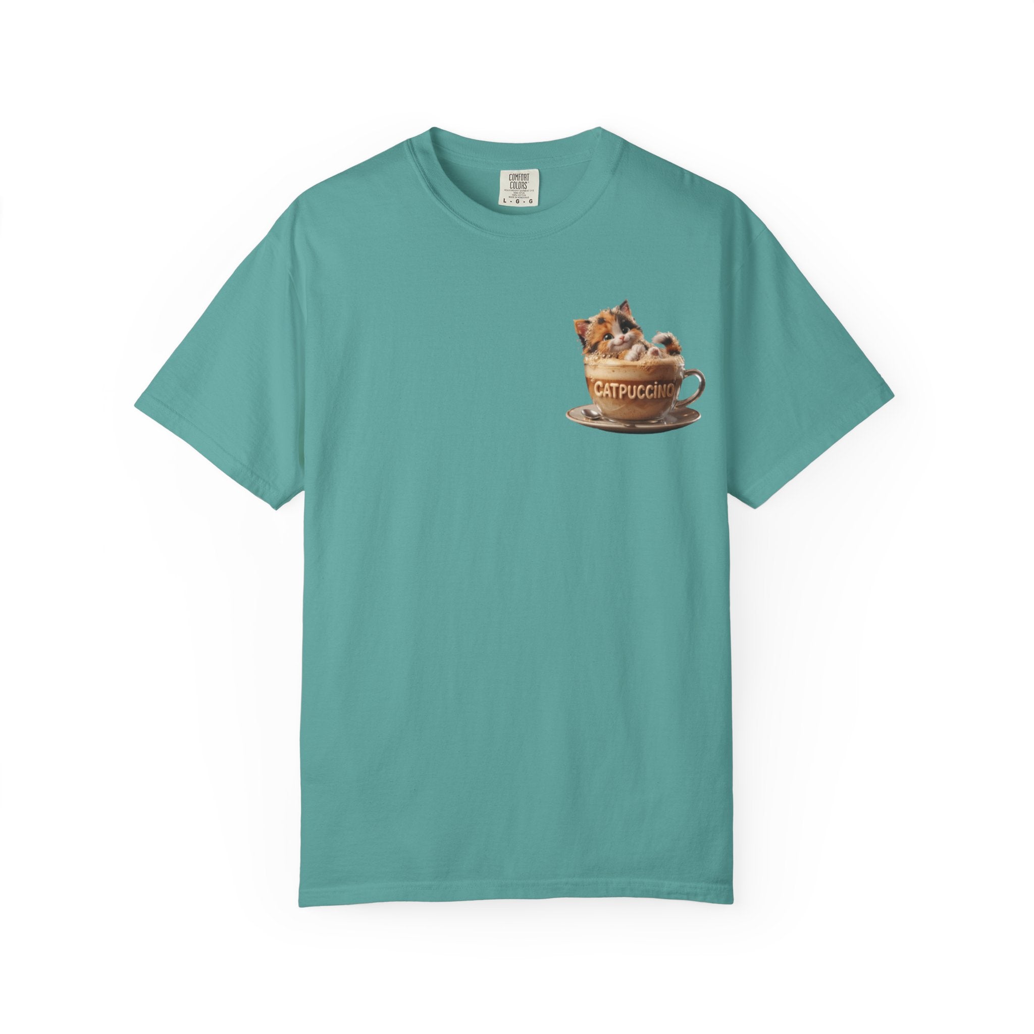 Cat in Cappuccino Cup T Shirt