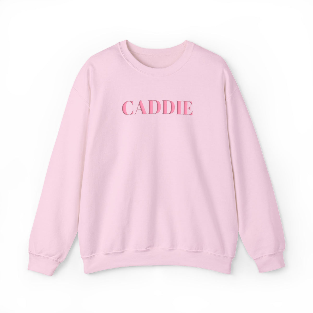 Caddie Sweatshirt, Golf Caddie Gift, CADDIE Puff Print Crewneck, Golf Sweatshirt, Golf Lover Gift, Country Club Sweatshirt, Golf Gift