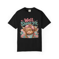 T-Shirt Well Sheey it Cute Highland Cow Graphic Tee
