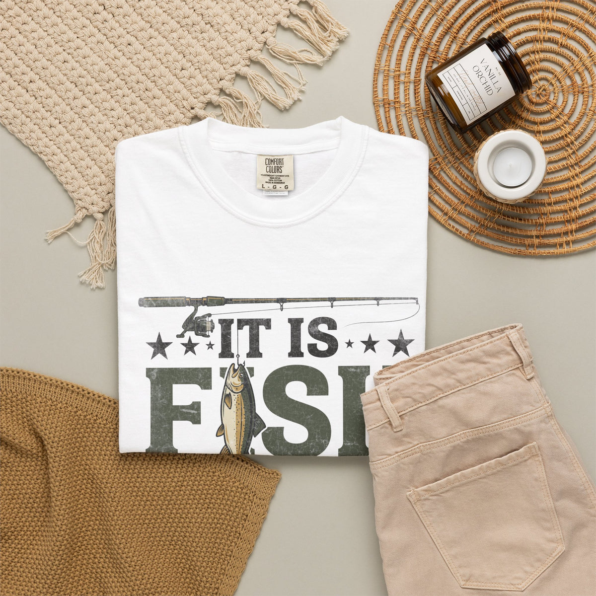 It Is Fish O Clock T Shirt Fishing Graphic Tee