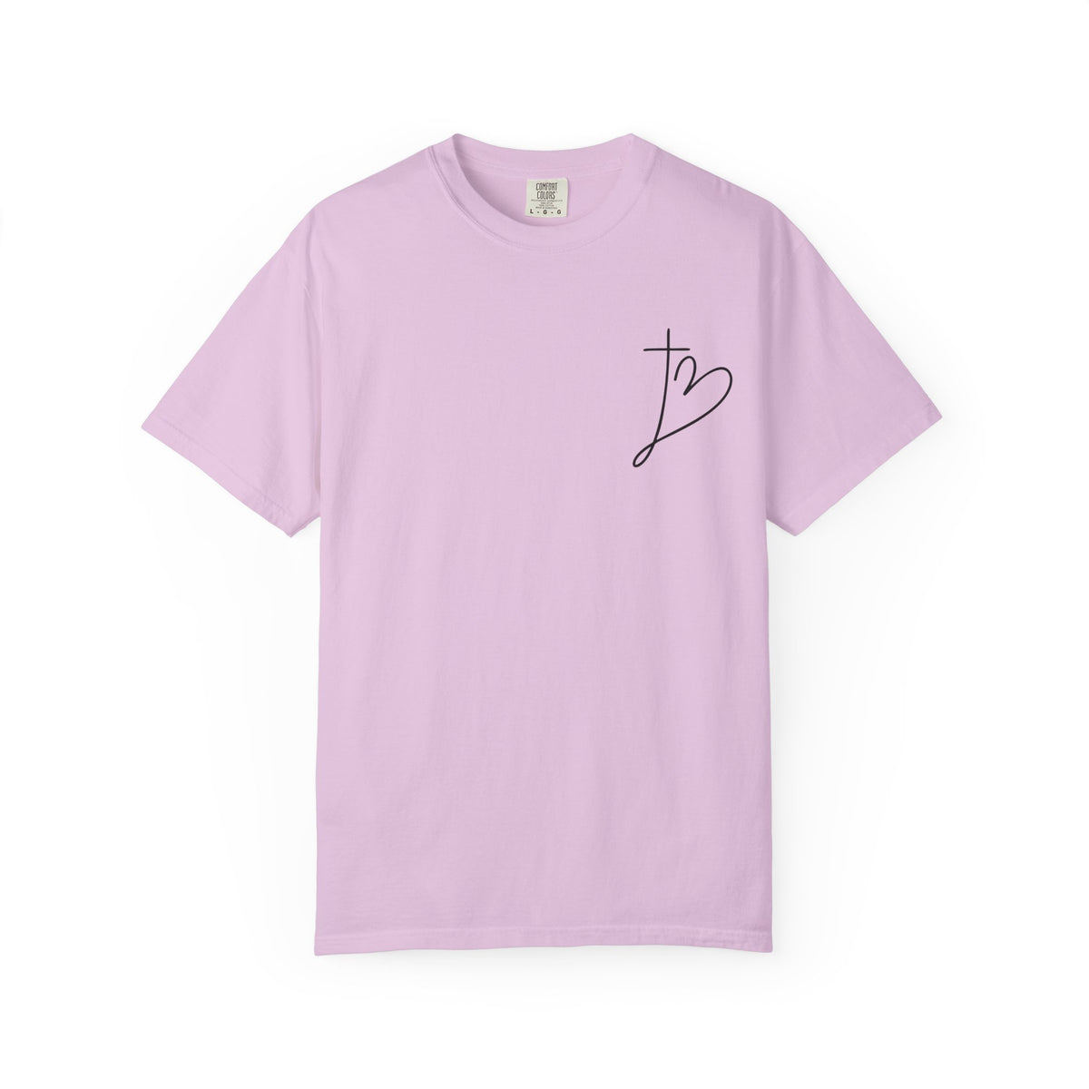 T-Shirt  Stronger Than the Storm Script Chest and Back Tee