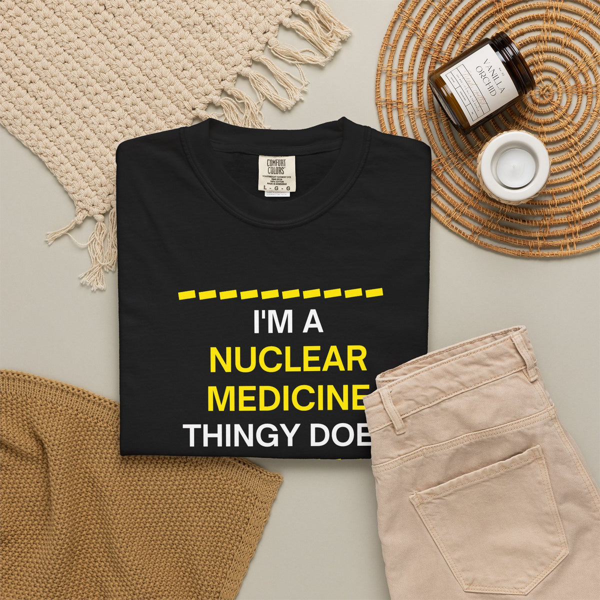 Nuclear Medicine Thingy Doer TShirt Funny Tech Medical Radiology Tee