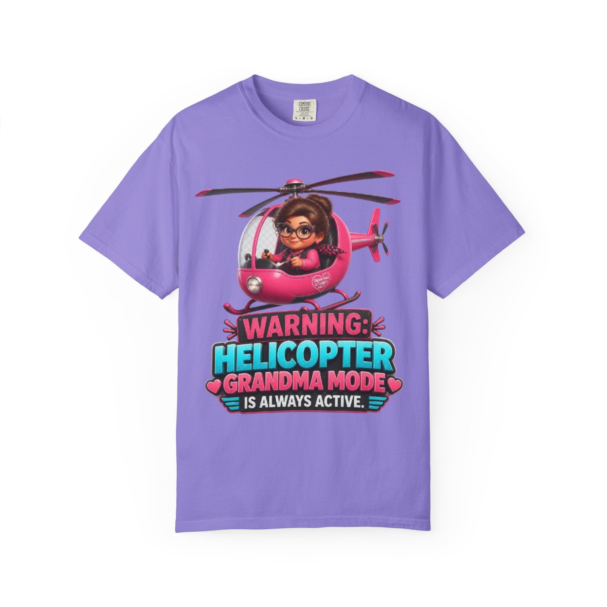Helicopter Grandma T Shirt Warning Helicopter Grandma Mode Is Always Active