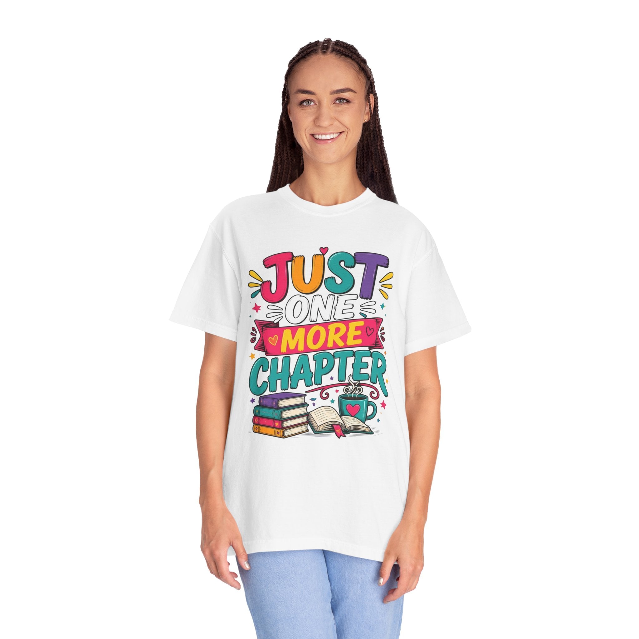 T-Shirt  Just One More Chapter Book Lover Graphic Tee