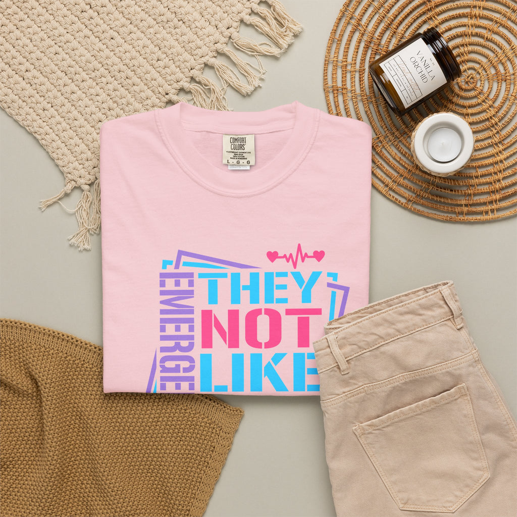 Emergency Nurse Shirt, They Not Like Us Nurse Tee, Funny ER Nurse Gift, Emergency Room Nurse T-Shirt, Healthcare Worker Gift