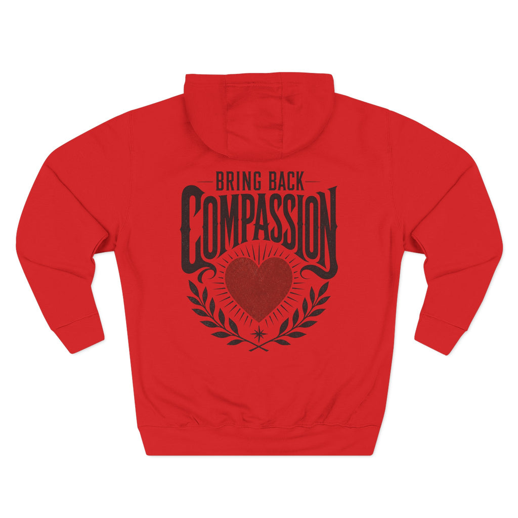 Bring Back Compassion Hoodie Change Starts With You Plant Care Graphic