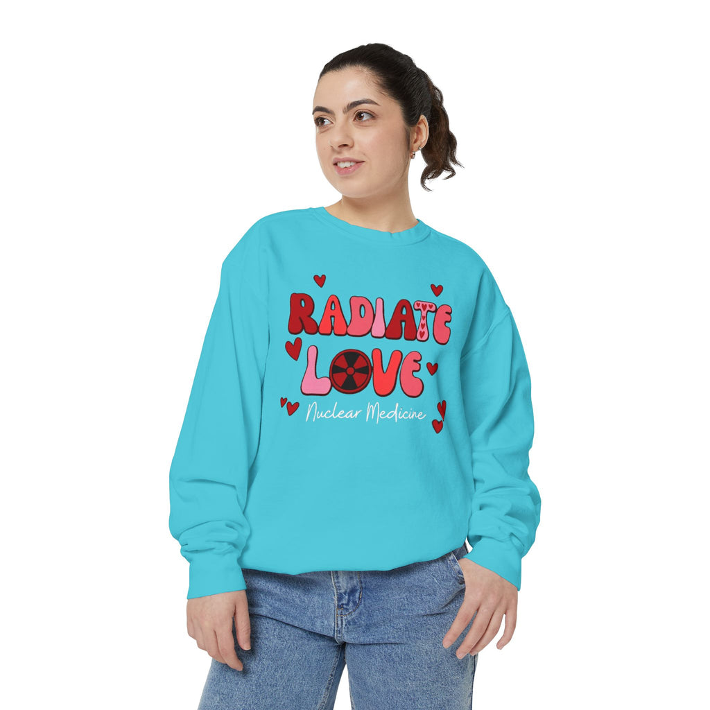 Radiate Love Sweatshirt Nuclear Medicine Crewneck