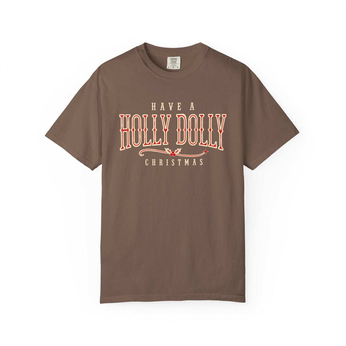 Have a Holly Dolly Christmas Shirt, Western Christmas Tee, Country Christmas Shirt, Retro Holiday T-Shirt, Southern Christmas Gift