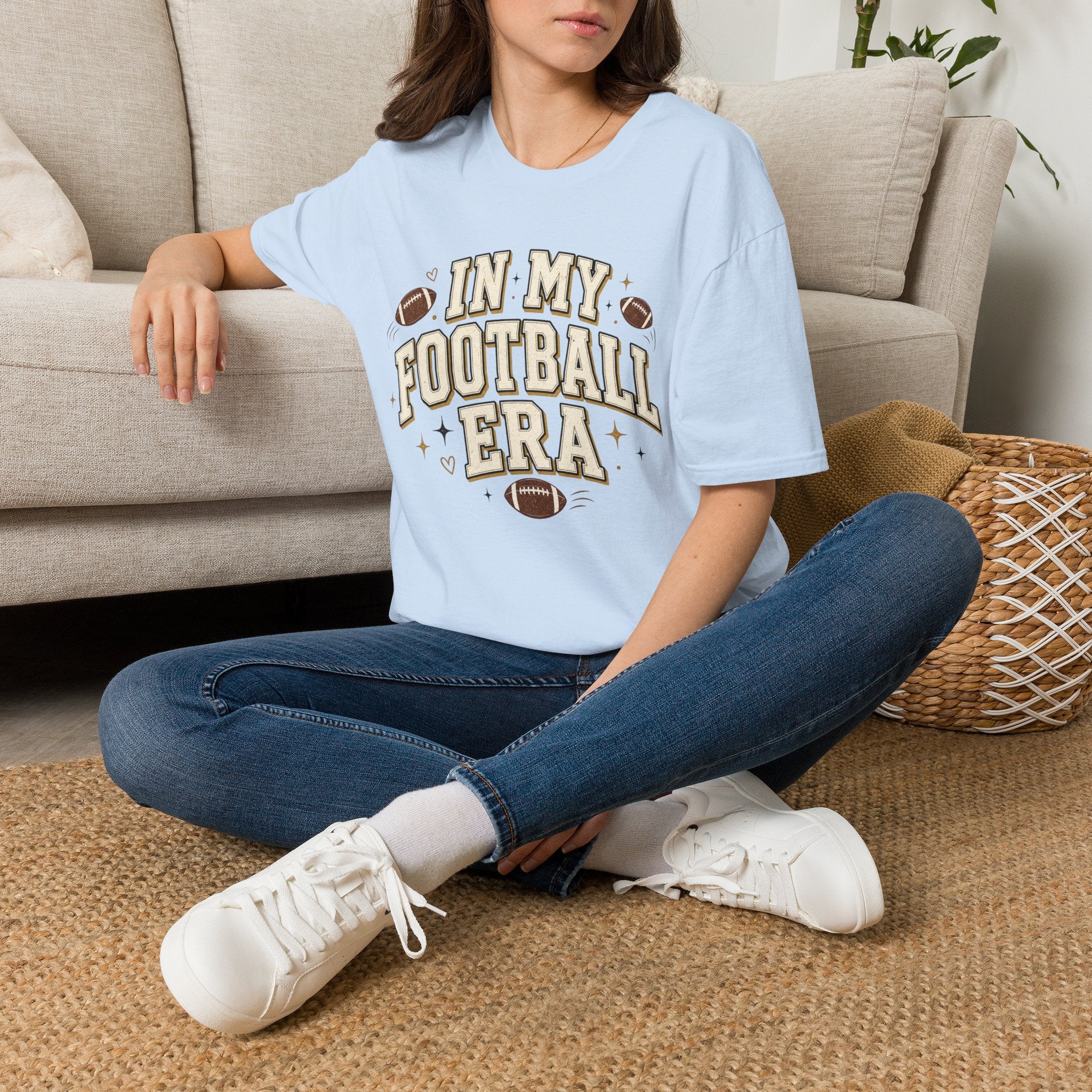 Football Era T Shirt In My Football Era Vintage Fan Tee
