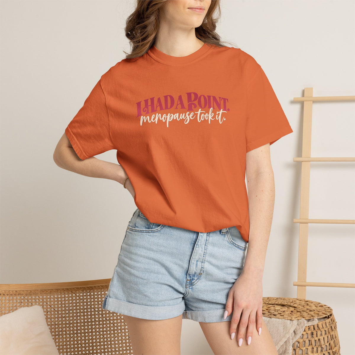 I Had A Point Menopause Took It Tee shirt | Funny Menopause Shirt