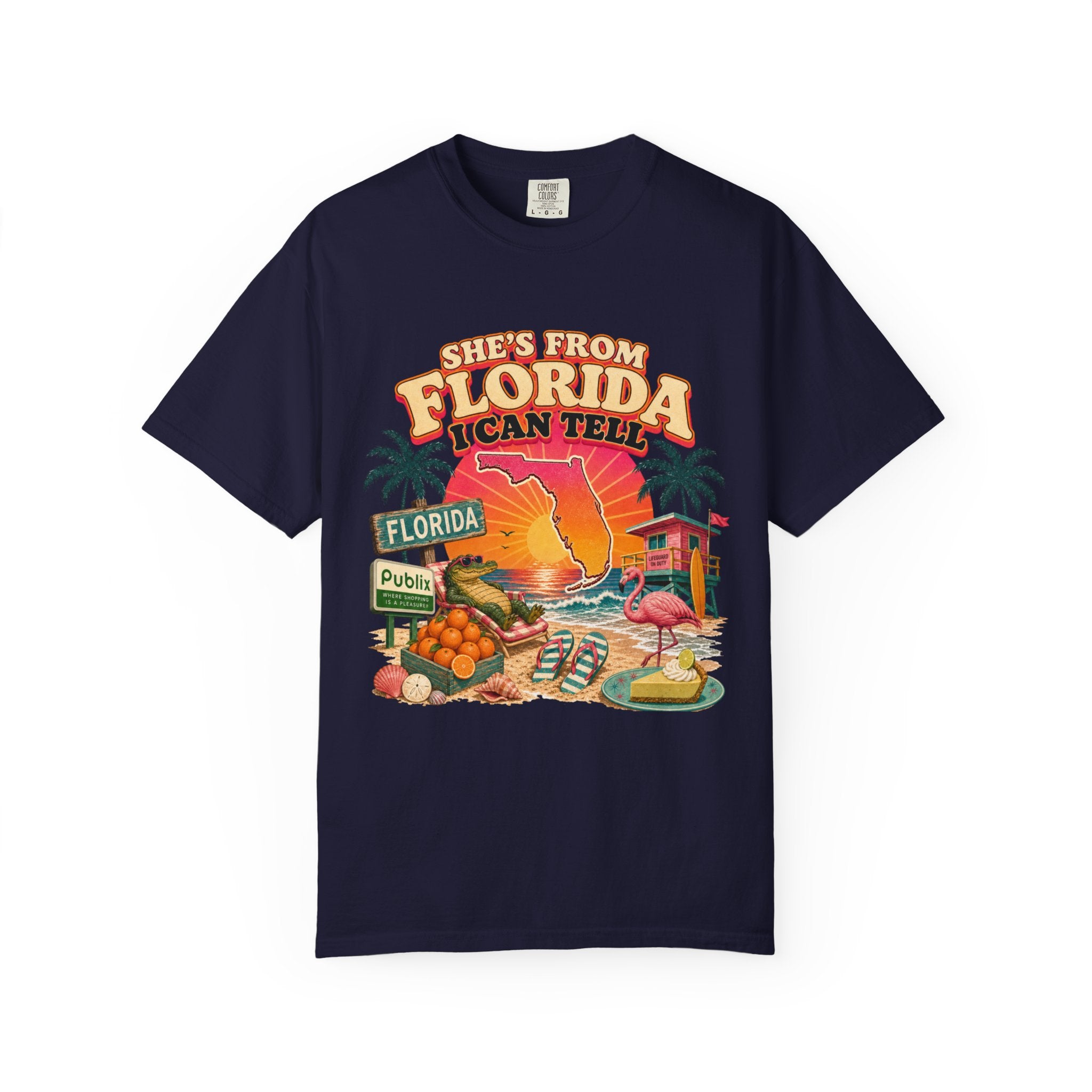 Shes From Florida I Can Tell T Shirt