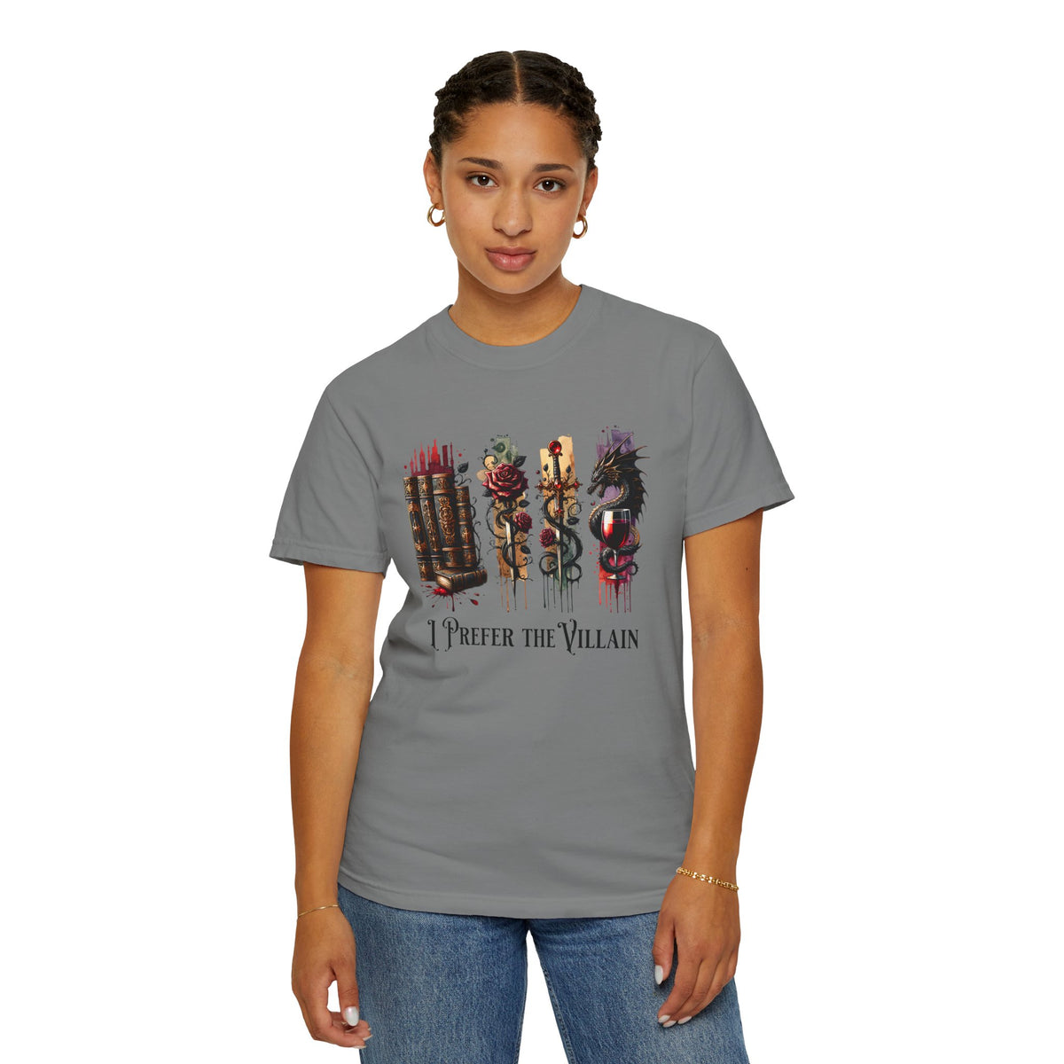 Villainous Icons Graphic T Shirt I Prefer the Villain