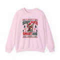 Funny Ugly Christmas Sweater, Sorry Santa I've Been a Smartass Sweatshirt, Donkey Christmas Shirt, Sarcastic Holiday Party Outfit