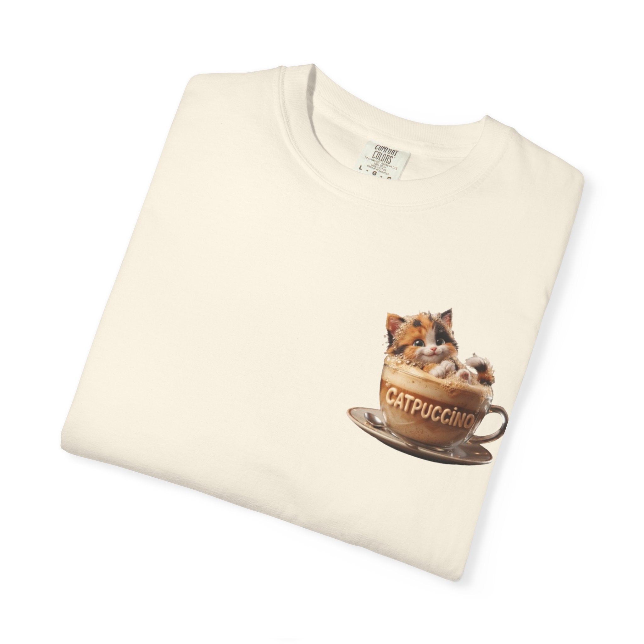 Cat in Cappuccino Cup T Shirt