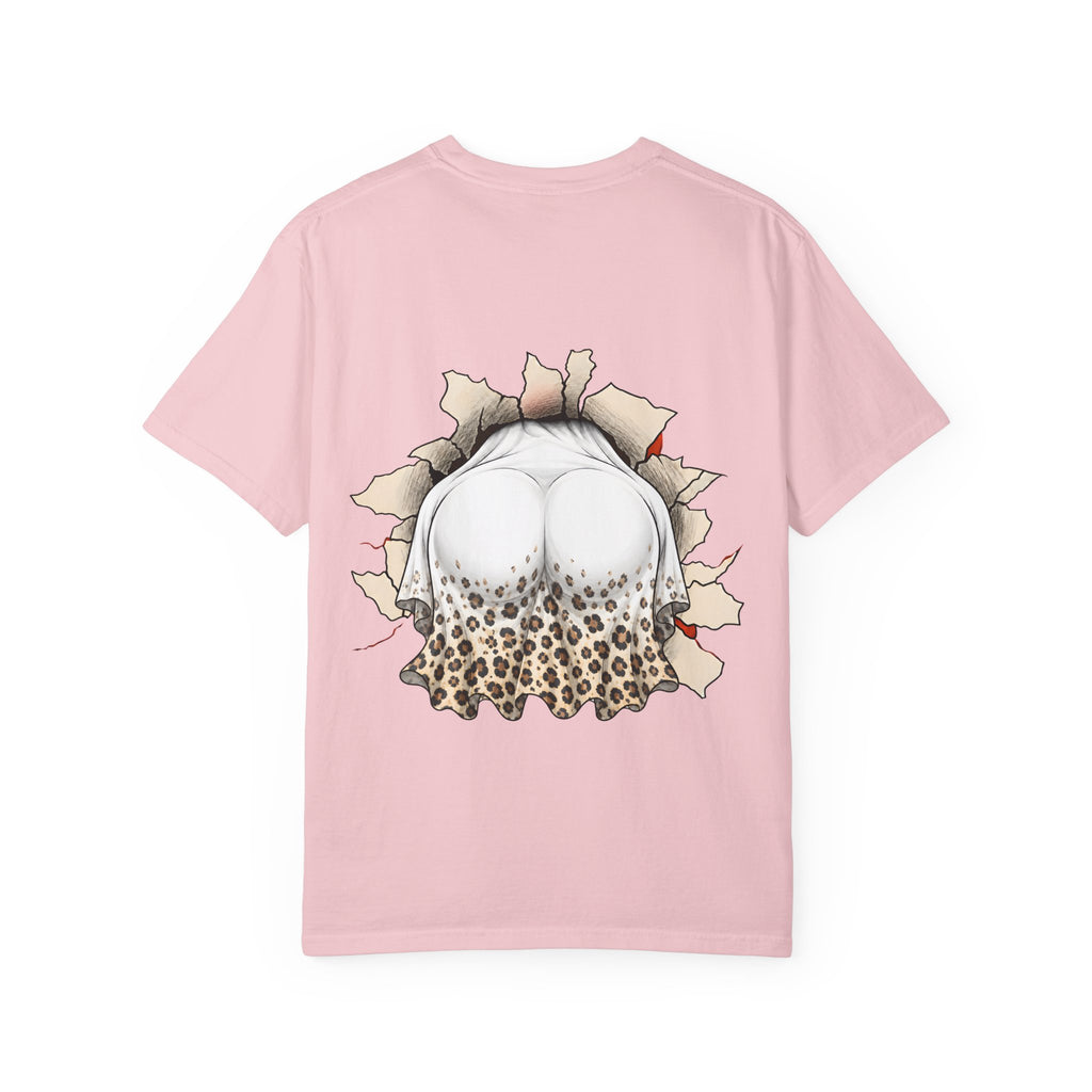 Halloween Gnome T-Shirt Funny Bubblegum Ghost and Leopard Butt Graphic Tee