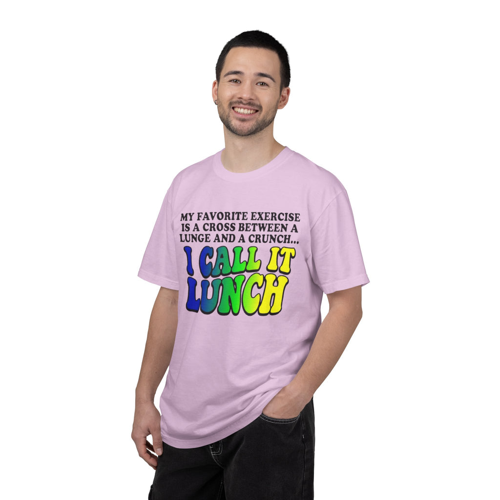 I Call It Lunch T-Shirt Funny Fitness Food Quote Tee