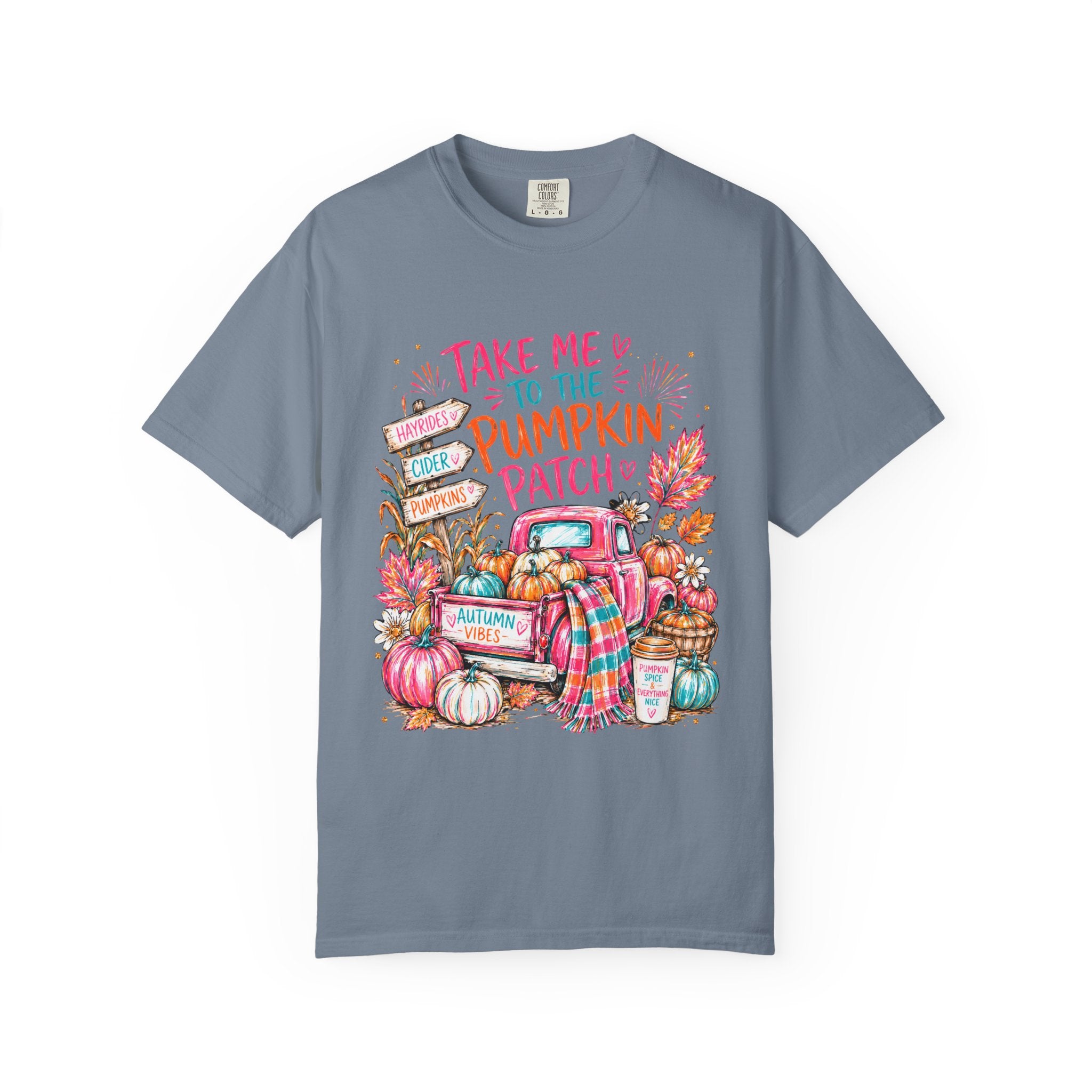 Pumpkin Patch Truck T Shirt Take Me to the Pumpkin Patch Fall Tee