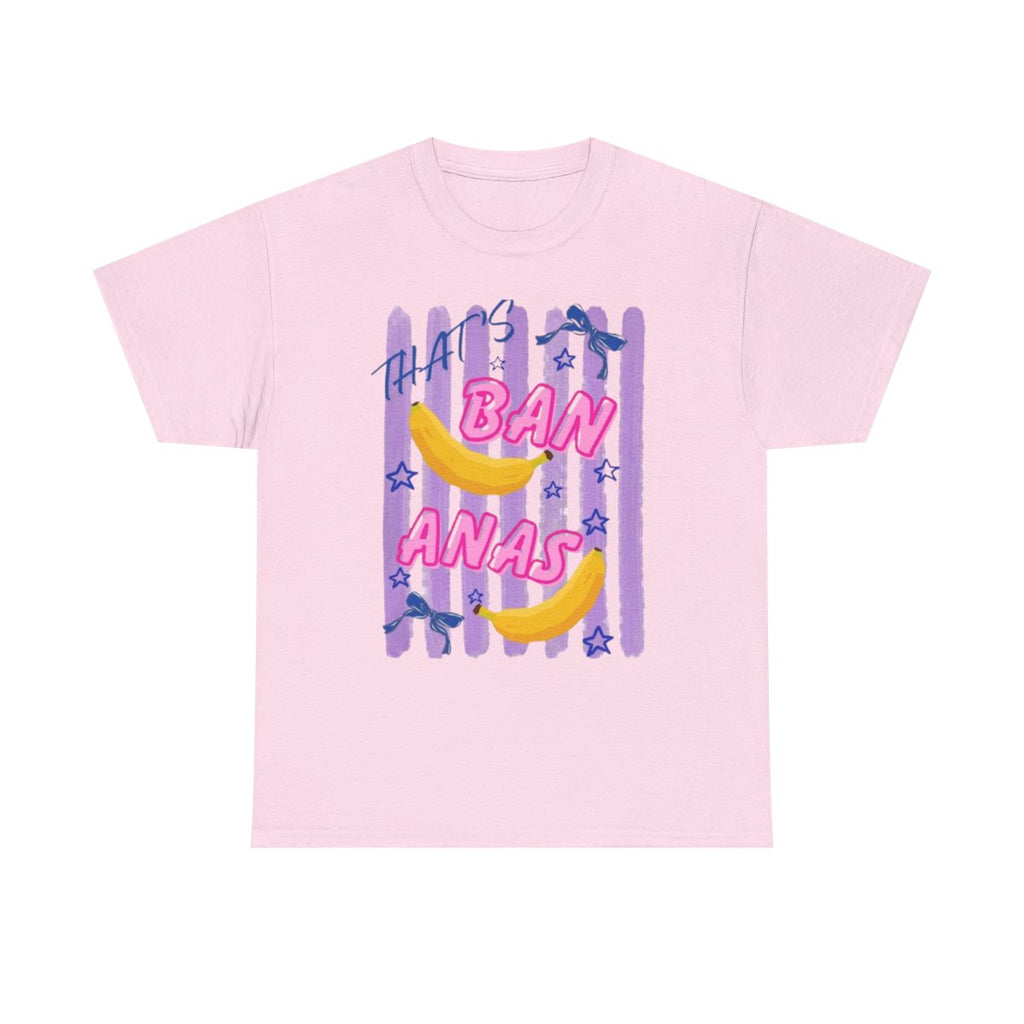 Bananas Graphic Tee — Playful Retro Banana Design with 'Ban Anas' Text