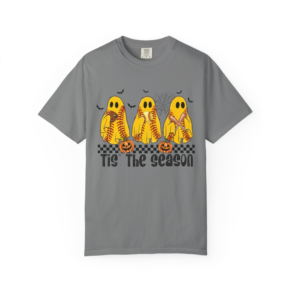 Halloween Ghost Trio T Shirt Tis the Season Cute Spooky Tee