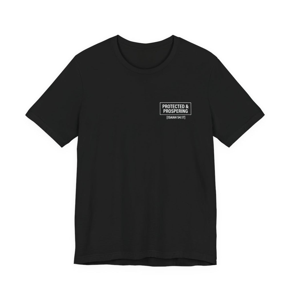 T Shirt No Weapon Formed Against Me Shall Prosper Lion Graphic Faith Tee